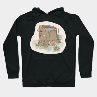 Scorpio snail stump Hoodie